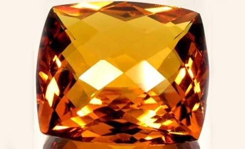 Vintage 74ct Scotland Citrine: Medieval Cairn Stone Merchant Money Snake Amulet