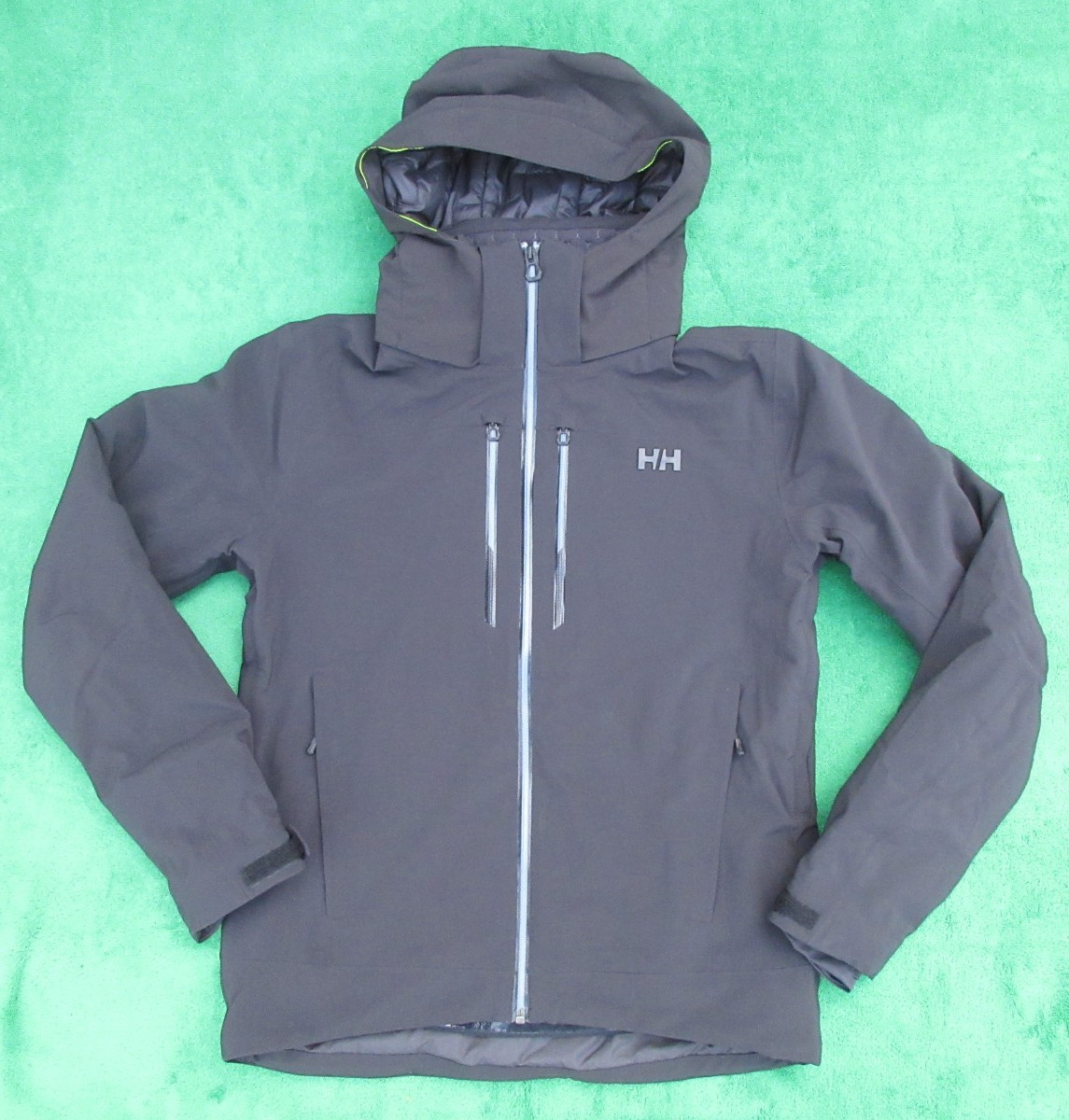 Men's Helly Hansen Alpha Lifaloft Insulated Ski Jacket Black Size Small