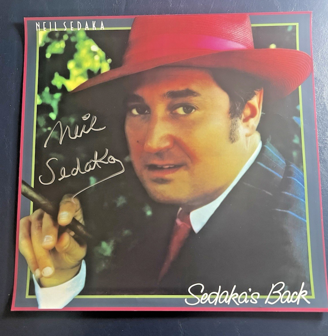 Neil Sedaka - SIGNED - Sedaka's Back 2 LP Red Vinyl Sealed w SIGNED INSERT