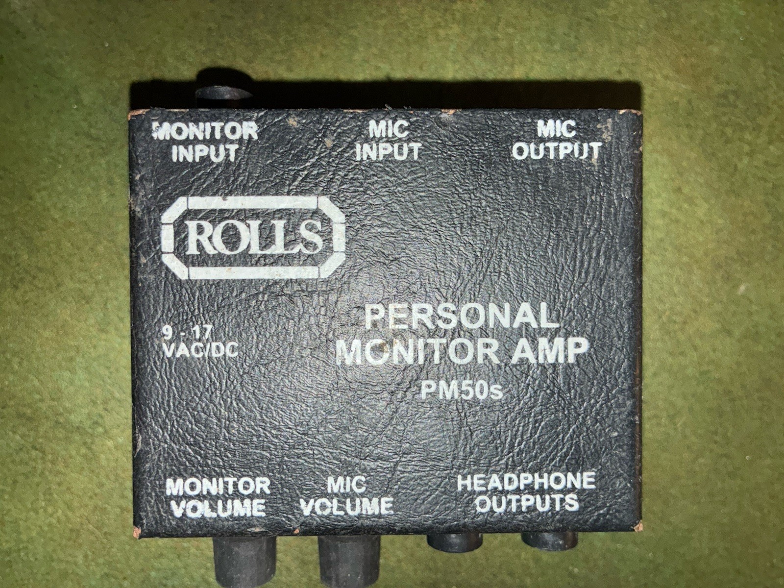 Rolls PM50s Personal Monitor Amplifier