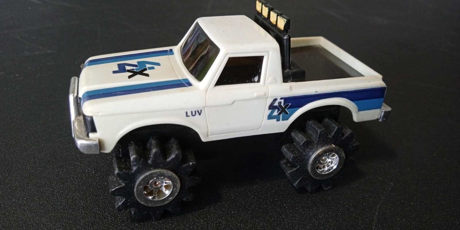 Schaper Stomper Chevy LUV Truck White Nice