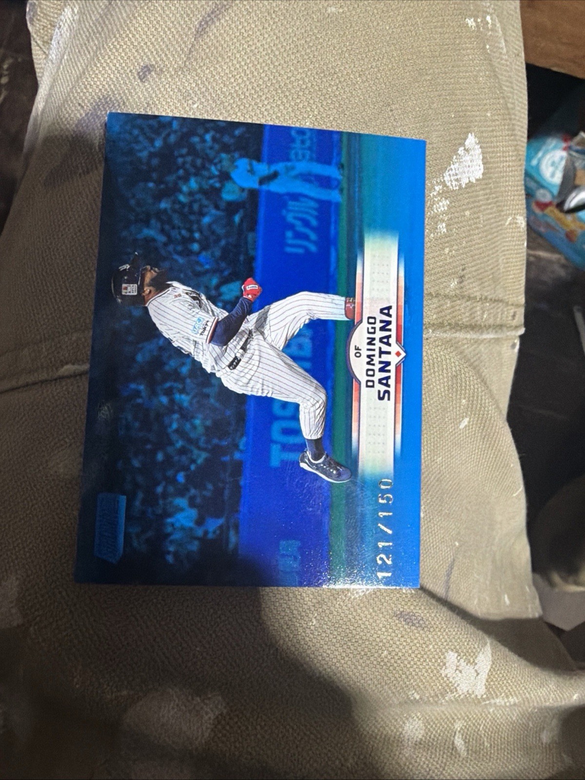 2025 Topps Stadium Club NPB! 2 Domingo Santana /99 Green 150 Blue