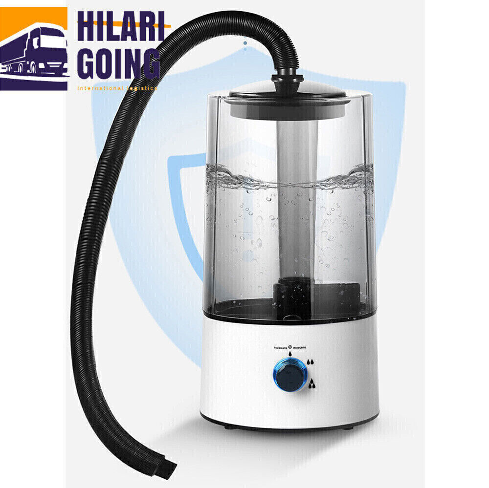 Reptile Fogger Terrariums Humidifier Fog Machine with 4L Tank & Adjustable Hose