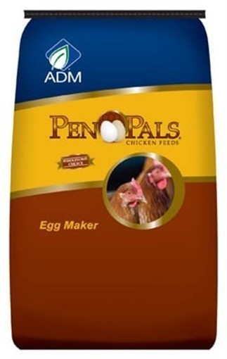 ADM Alliance Nutrition 50 lbs. Chicken Egg Maker Non-Medicated Feed Pellets