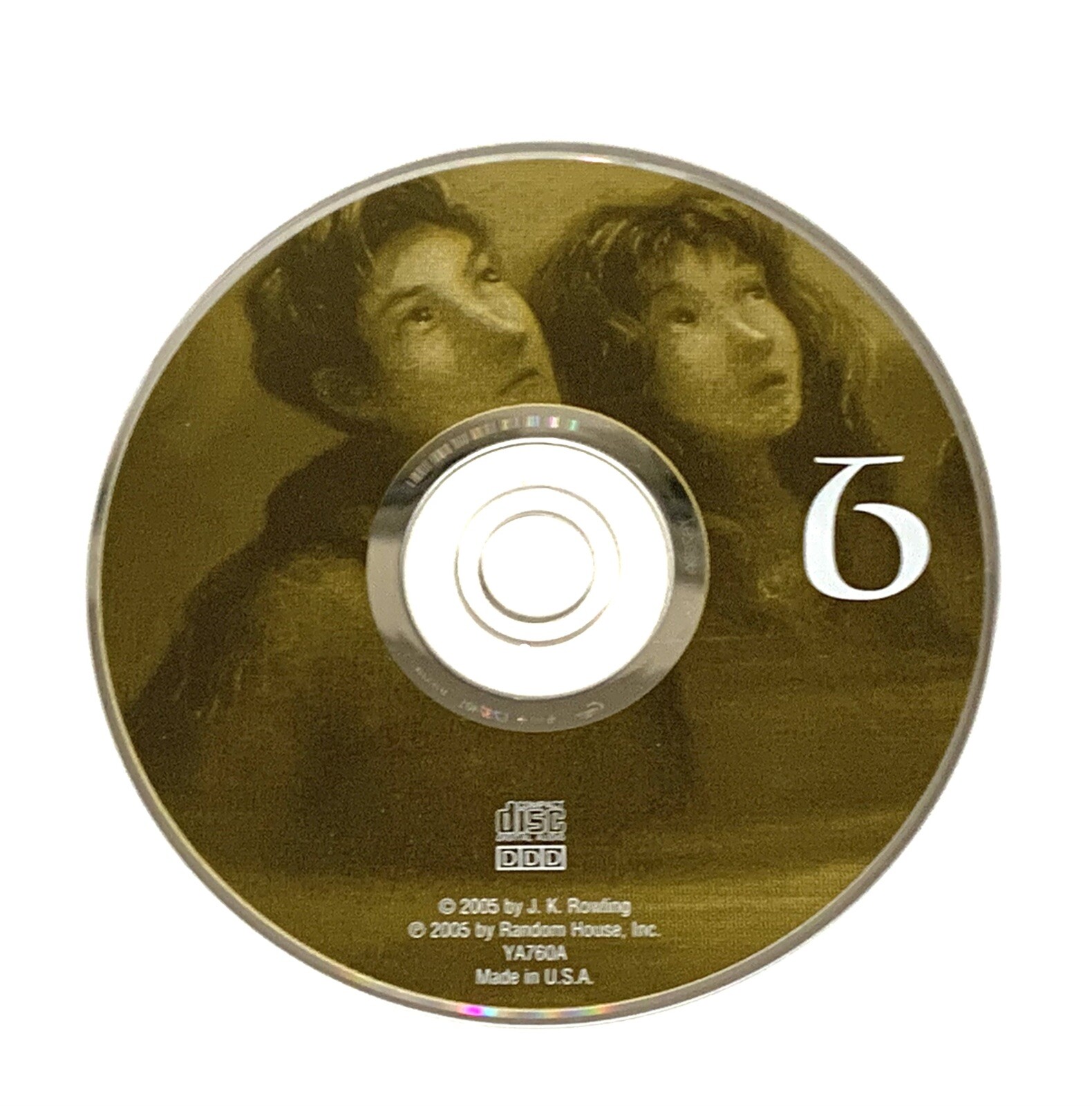 Harry Potter & The Half Blood Prince Audiobook 2005 Replacement CD #6 Only