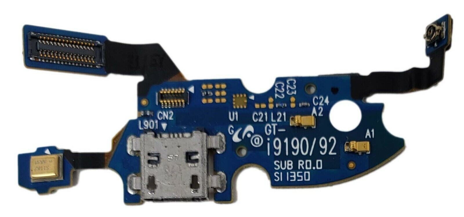 Micro USB Charging Flex For Samsung Galaxy S4 Mini i9190 i9192 Replacement part