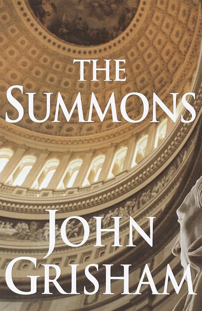 Summons by John Grisham (2002, Hardcover)