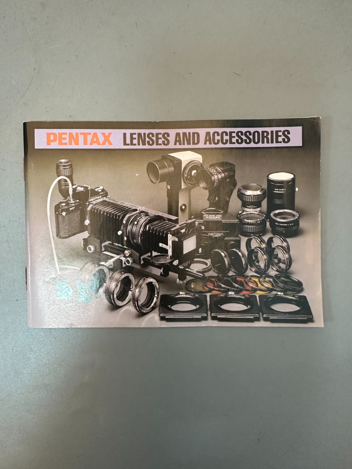 Original Instructions for Asahi Pentax Lenses & accessories (ENGLISH)