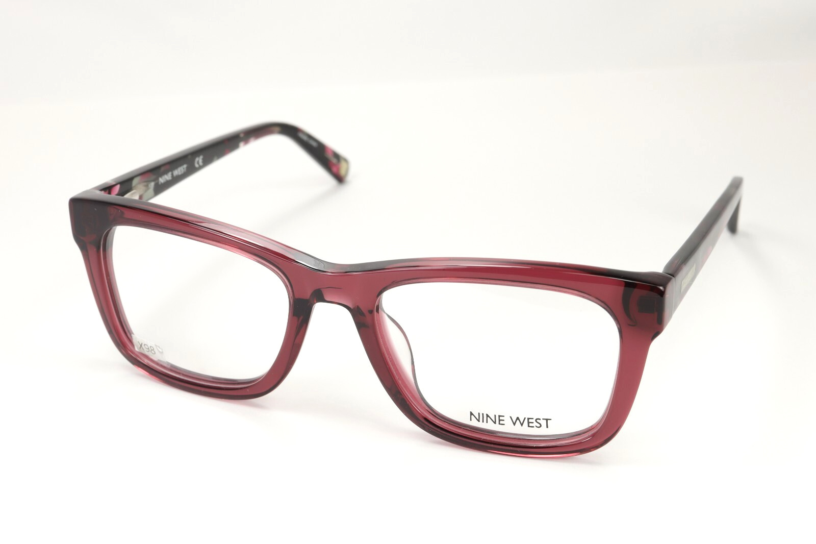 NINE WEST NW5103 603 Bordeaux 51-18-135 Eyeglass Frames Flex Hinges X98