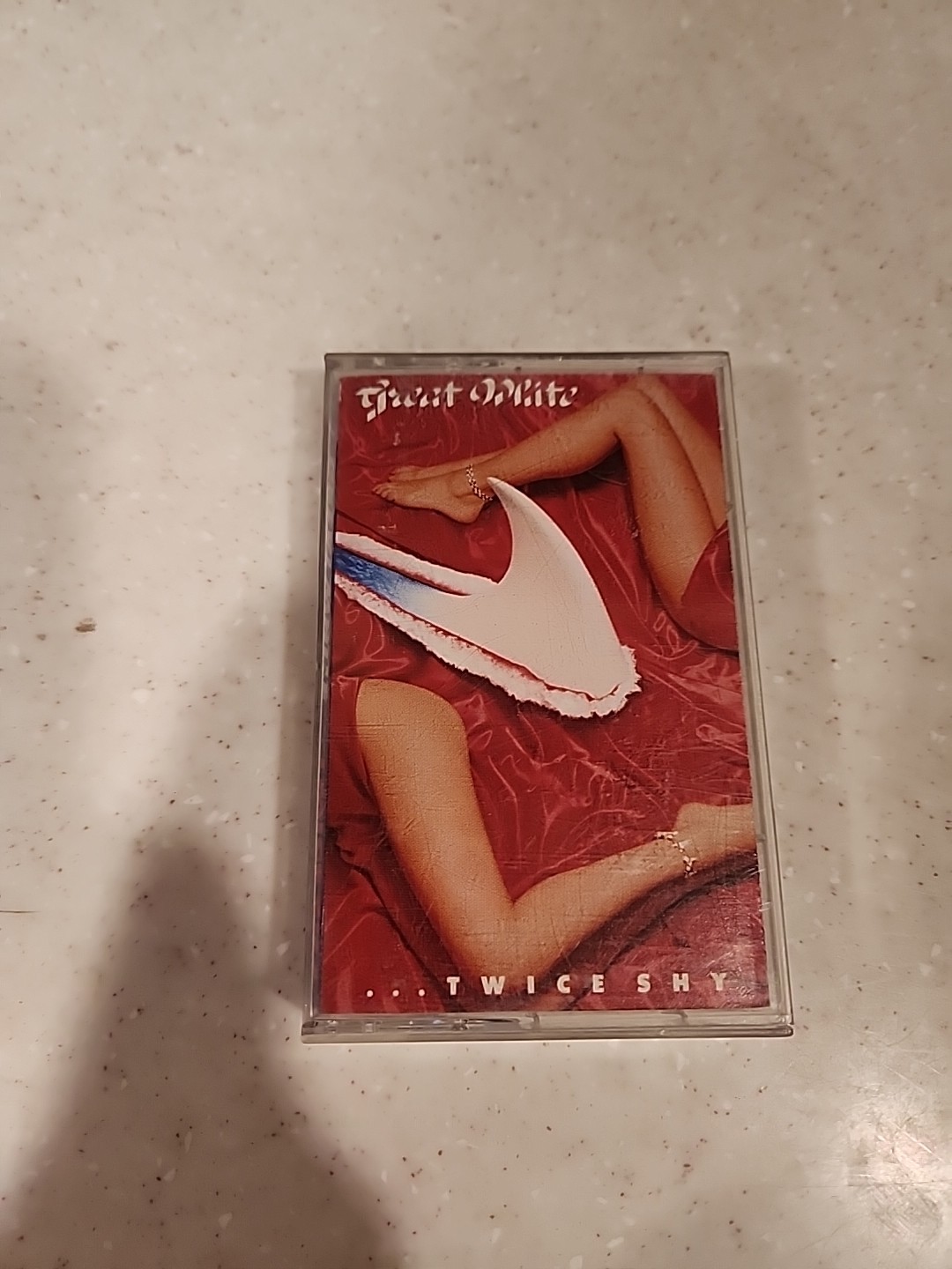 Great White ... Twice Shy Cassette Tape 1989 Capitol Records Rock Once Bitten