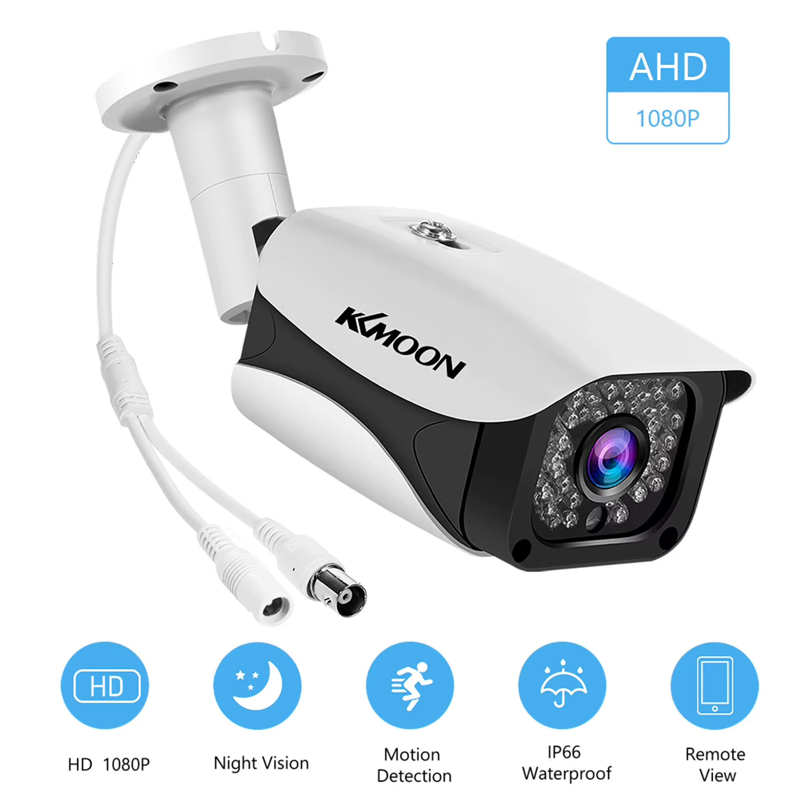 2MP 1080P Full High Definition Camera Outdoor/Indoor Infrared Night Vision Weath