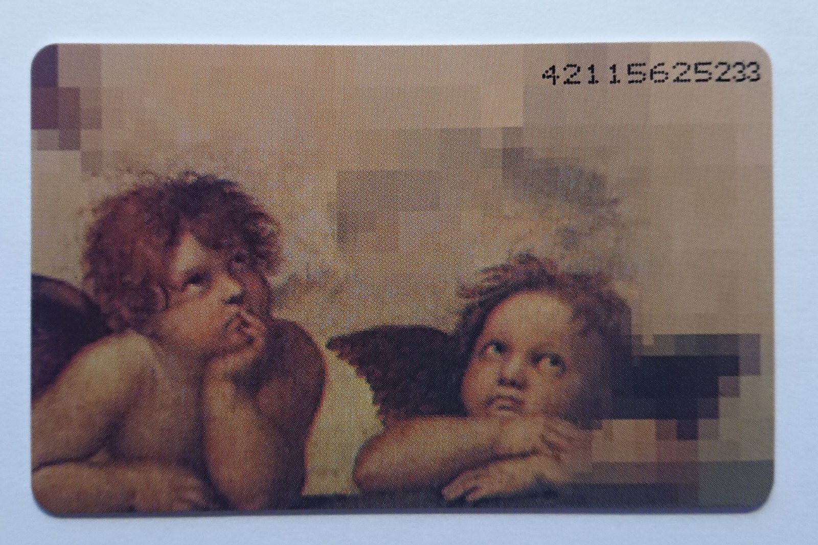 Phone Card Telefonwertkarte Trading Card Raffaello Santi Sistine Madonna