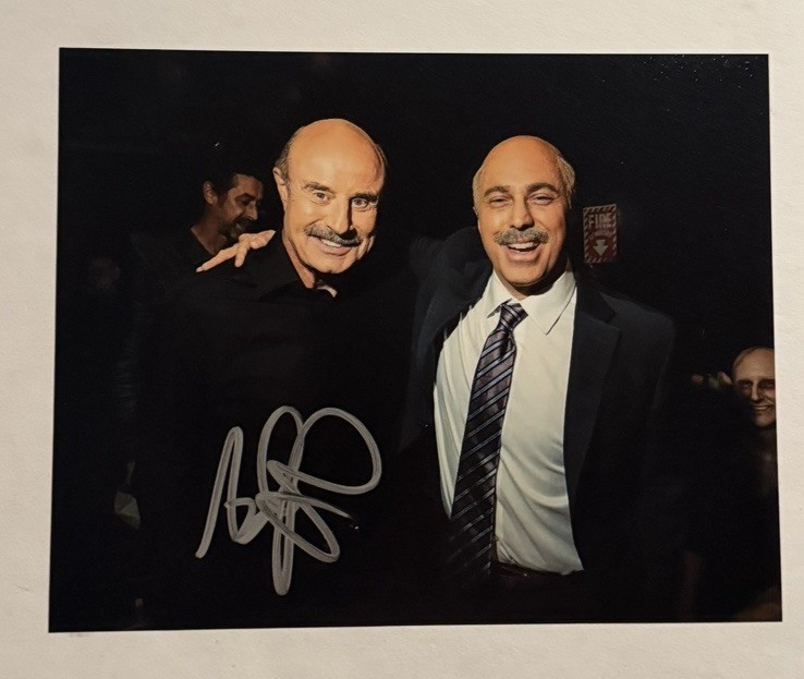 ADAM RAY HAND SIGNED 8x10 PHOTO HILARIOUS COMEDIAN AUTOGRAPHED COA