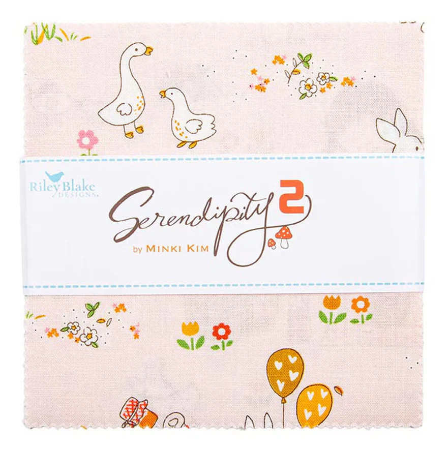 Riley Blake - Serendipity 2 5" Stacker by Minki Kim 42 pcs