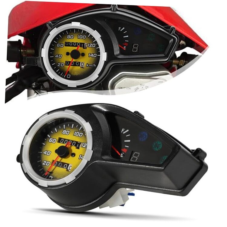 Speedometer Tachometer for Hawk 250,Motorcycle Odometer Fuel Gauge for 