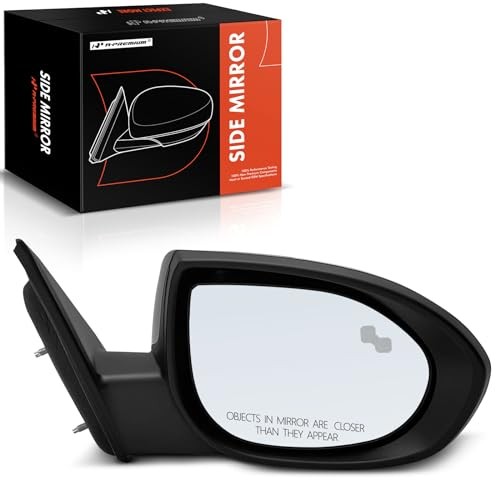  Passenger Side Power Door Mirror - Compatible with Mazda 6 2009-2013 - Non 