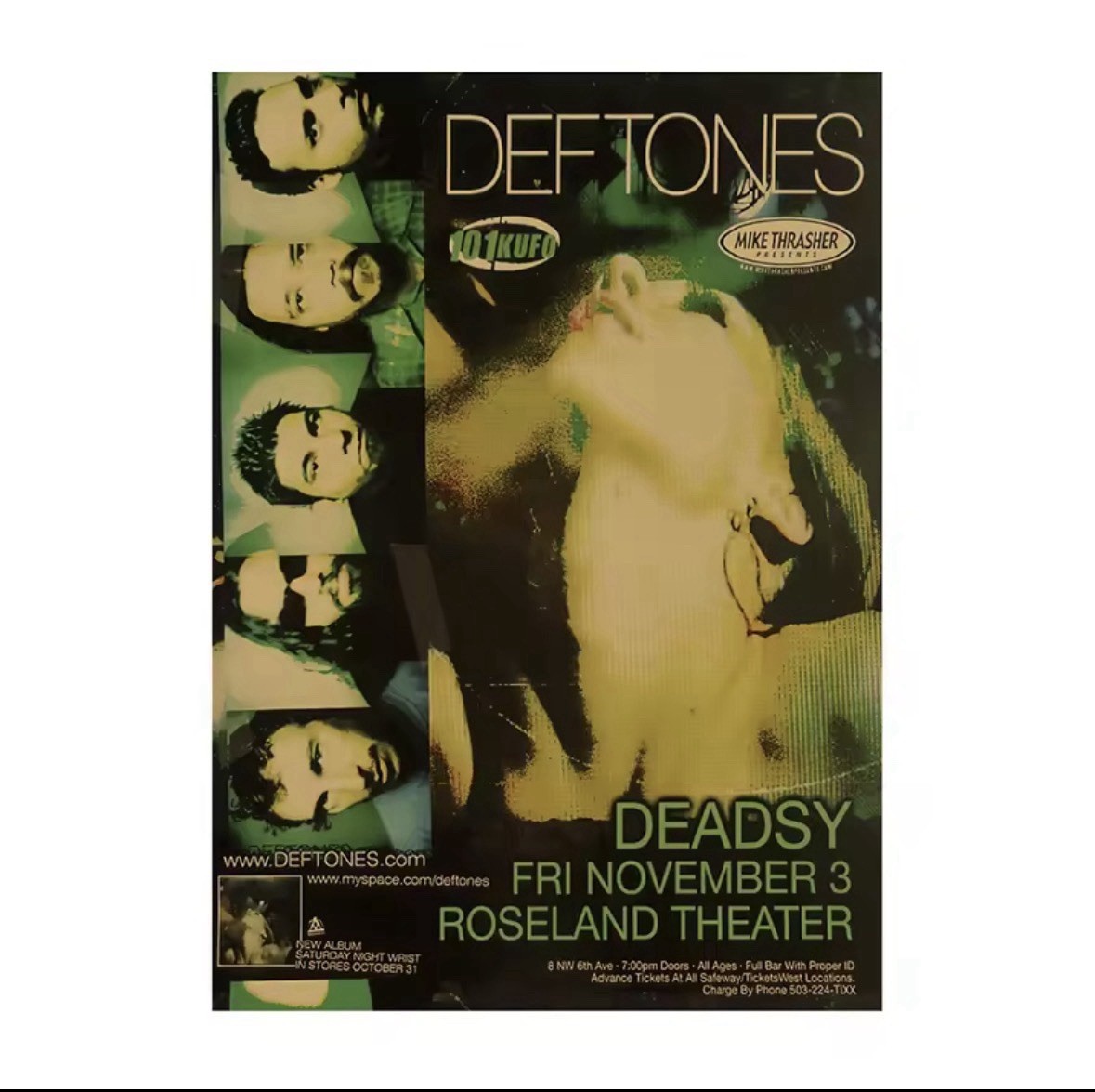 Deftones Poster#5  Album 12x 16 Inch’s- Unframed