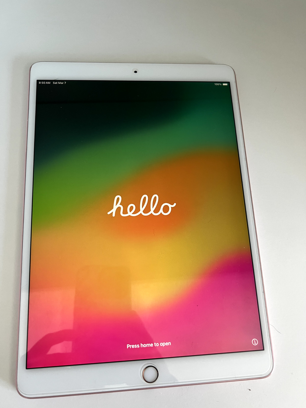 Apple iPad Pro (10.5-inch) A1701 256 GB, Wi-Fi, 10.5 in - Rose Gold