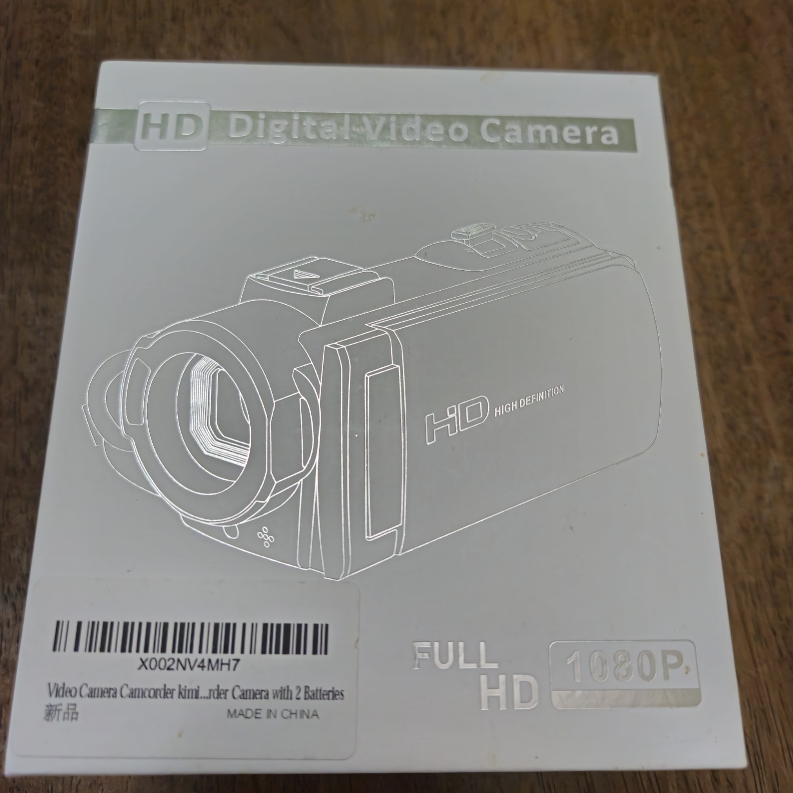 Digital Full HD 1080P  24mp Video Camera Camcorder with 2 Batteries new