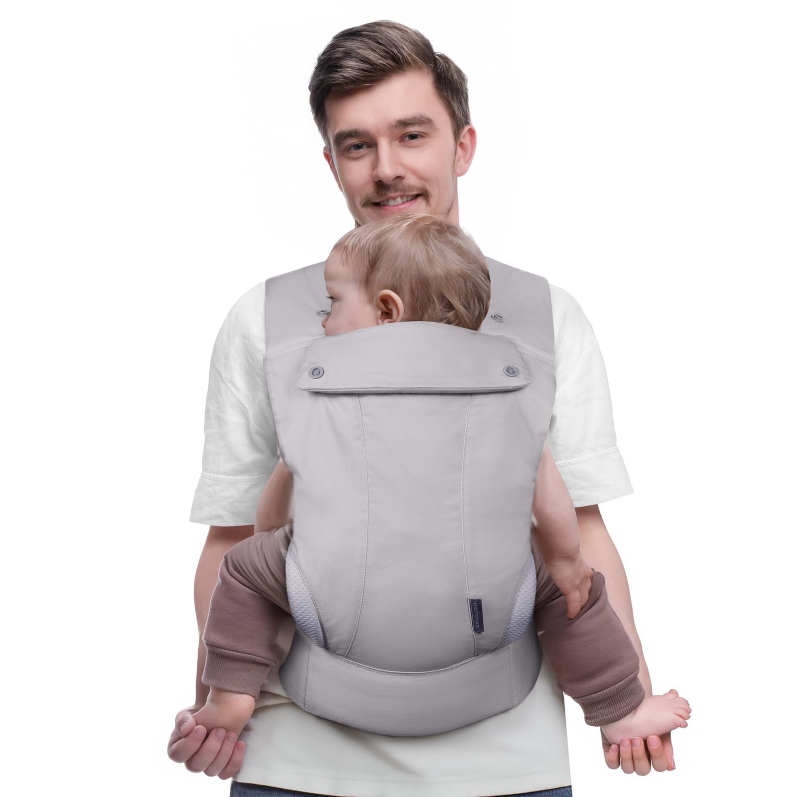 Mommore Baby Carrier Newborn to Toddler Ergonomic w/ Lumbar Support