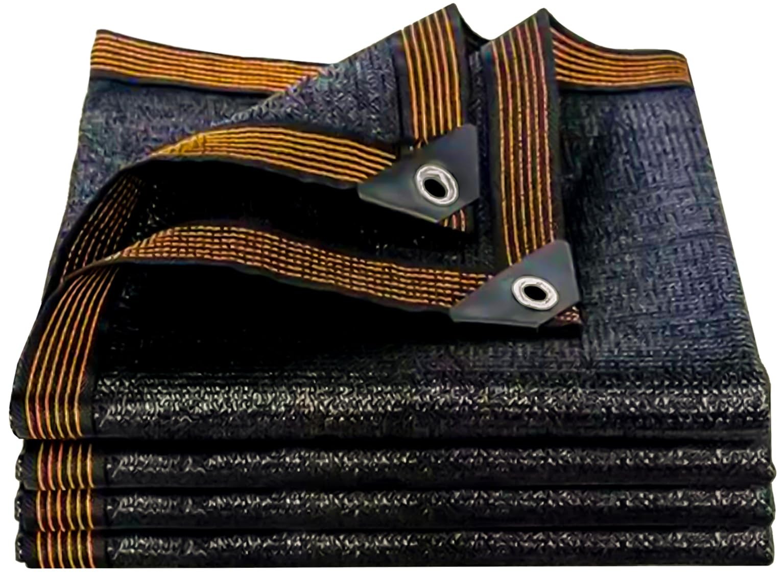 90% Black Shade Cloth,Durable Mesh Tarp with Grommets, Resistant 6x6FT, 