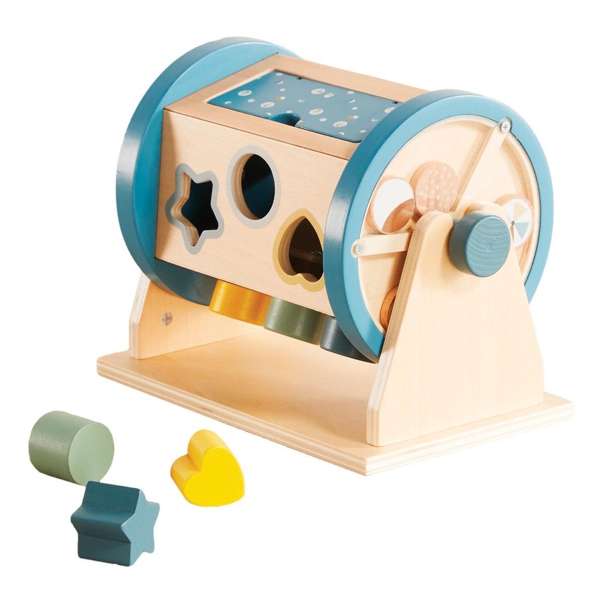 Asweets Wooden Activity Roller