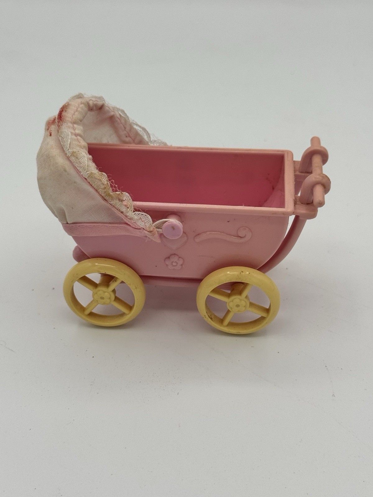1980s Vintage Simba Miniature Dolls Pram Stroller Doll