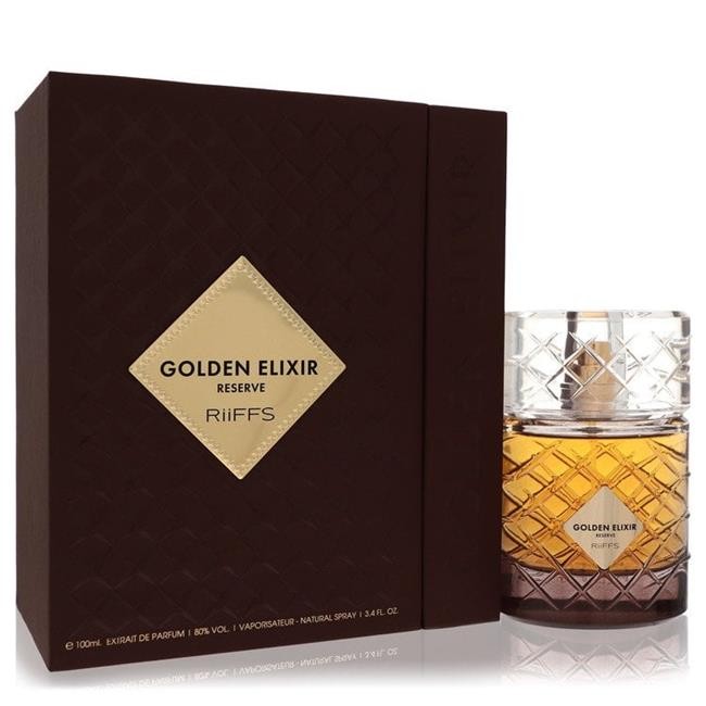 Riiffs 567711 3.4 oz Extrait De Parfum Riiffs Golden Elixir Reserve by Riiffs...