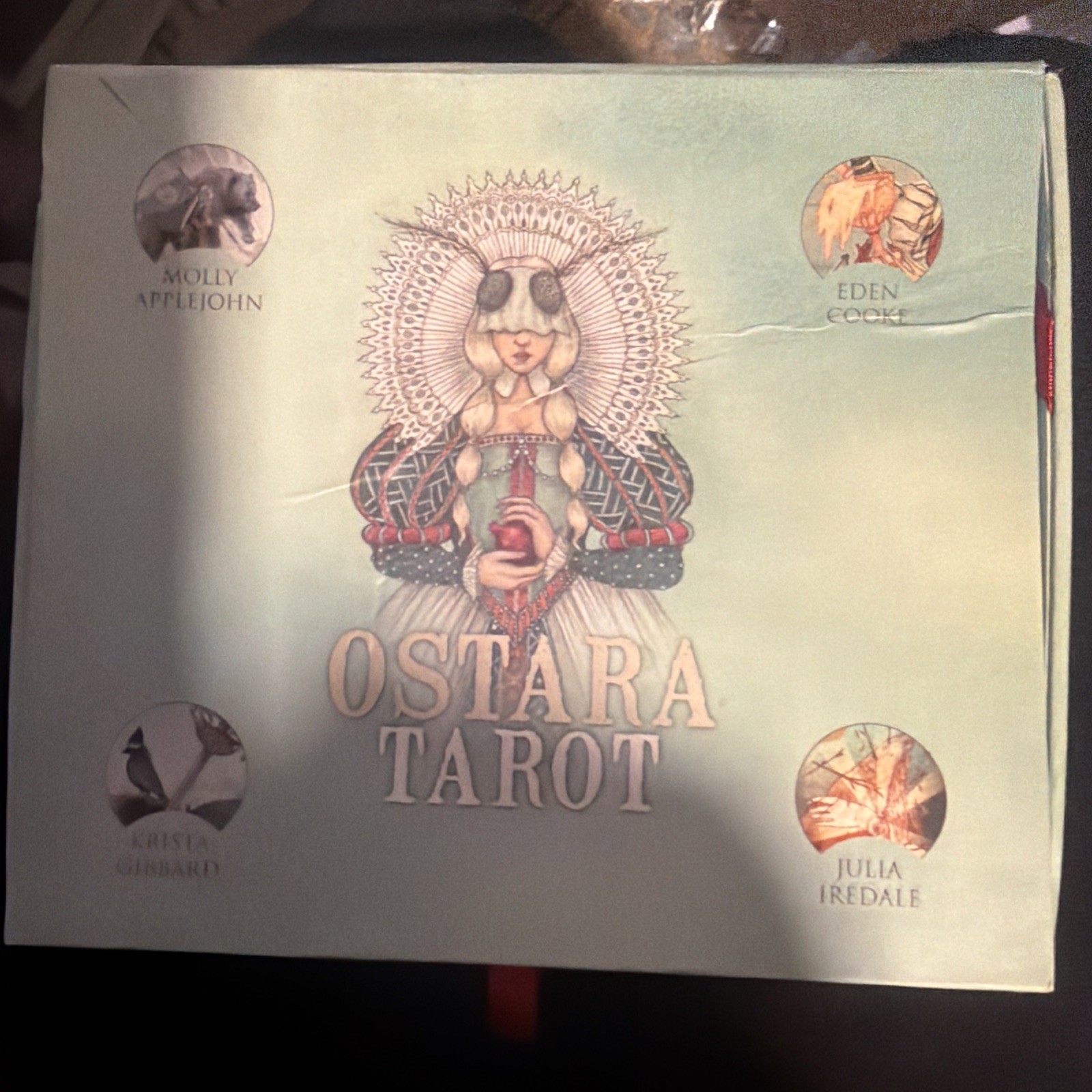 Ostara Tarot Card Set Collaborative Deck And Guide Book 