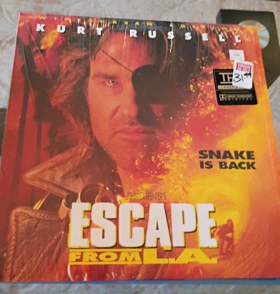 Escape From LA  Laser Disc