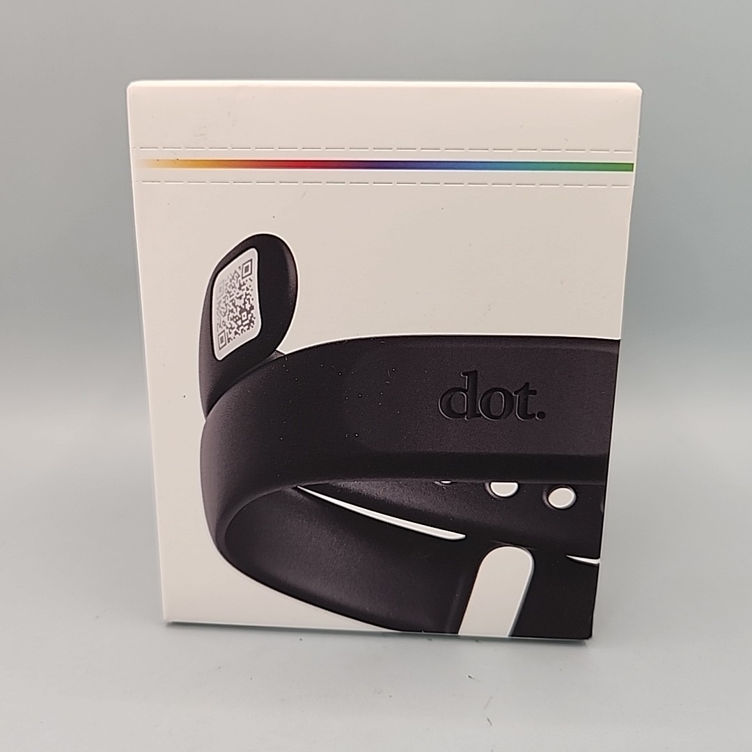 NEW dot. Band The Digital Business Card Wristbands. Black. Lot of 2