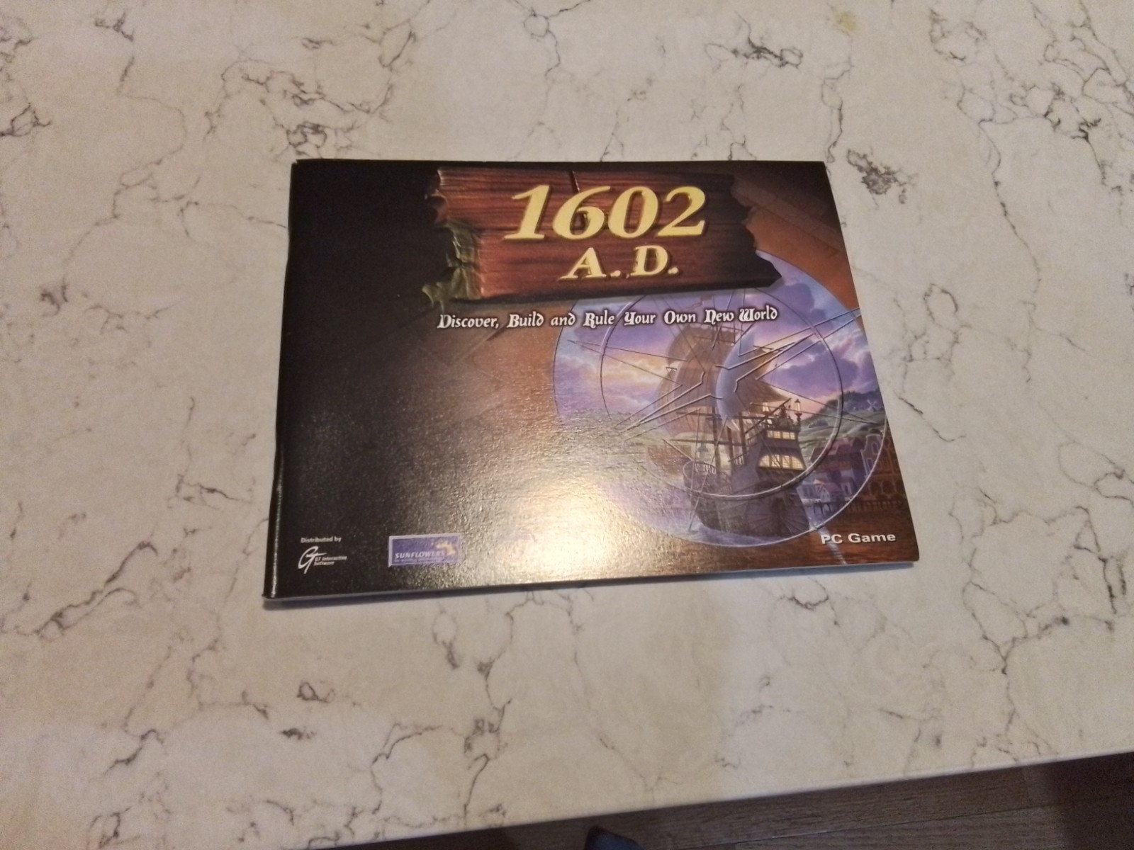 1602 A.D. PC Video Game with Manual- 1998 - Manual Only