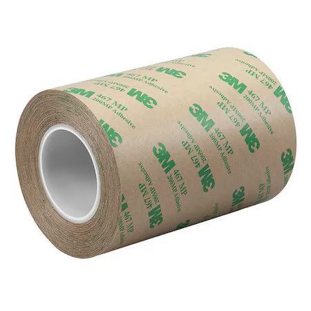 3M 3M 467Mp Transfer Tape, Transparent, 5 Yd L, 12 In W