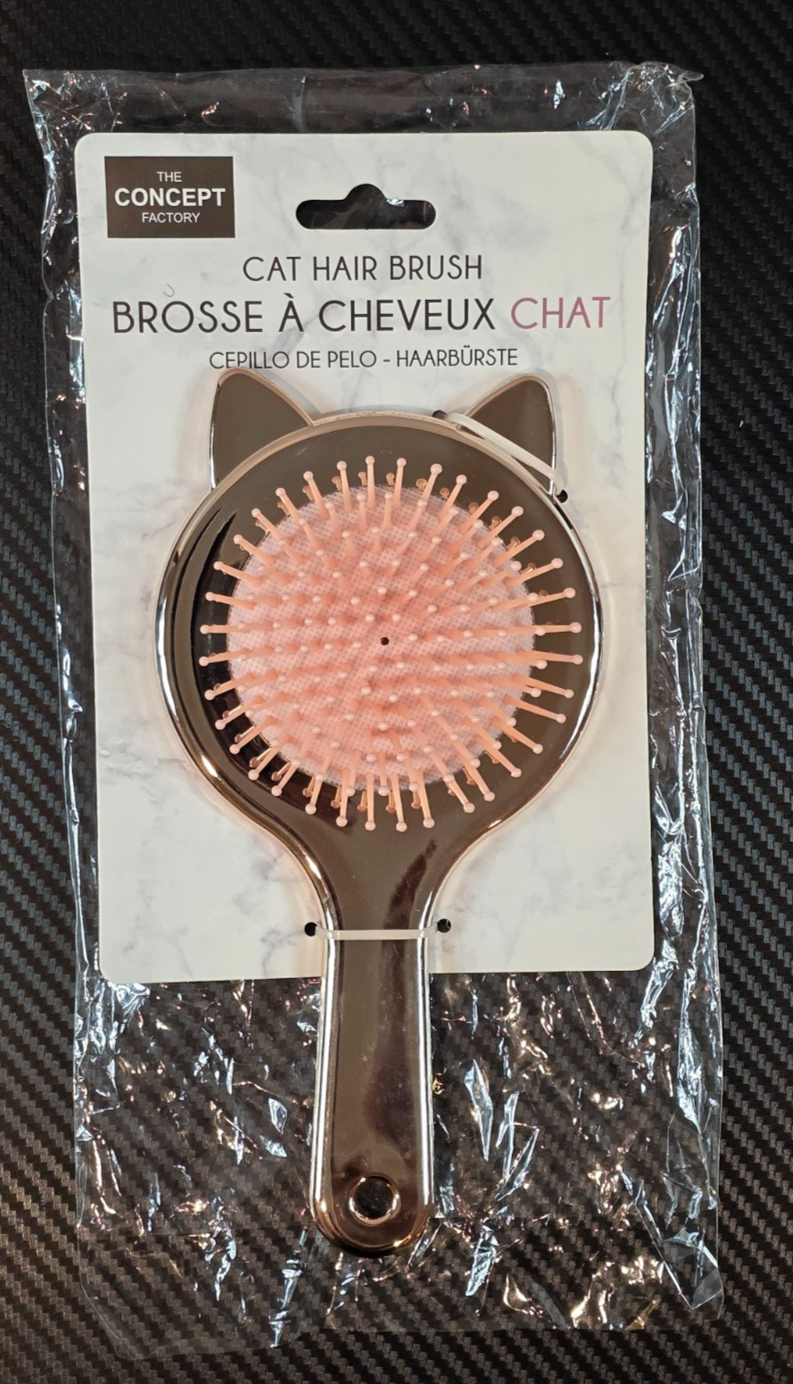 The Concept Factory Cat Hair Brush Black #SC29509