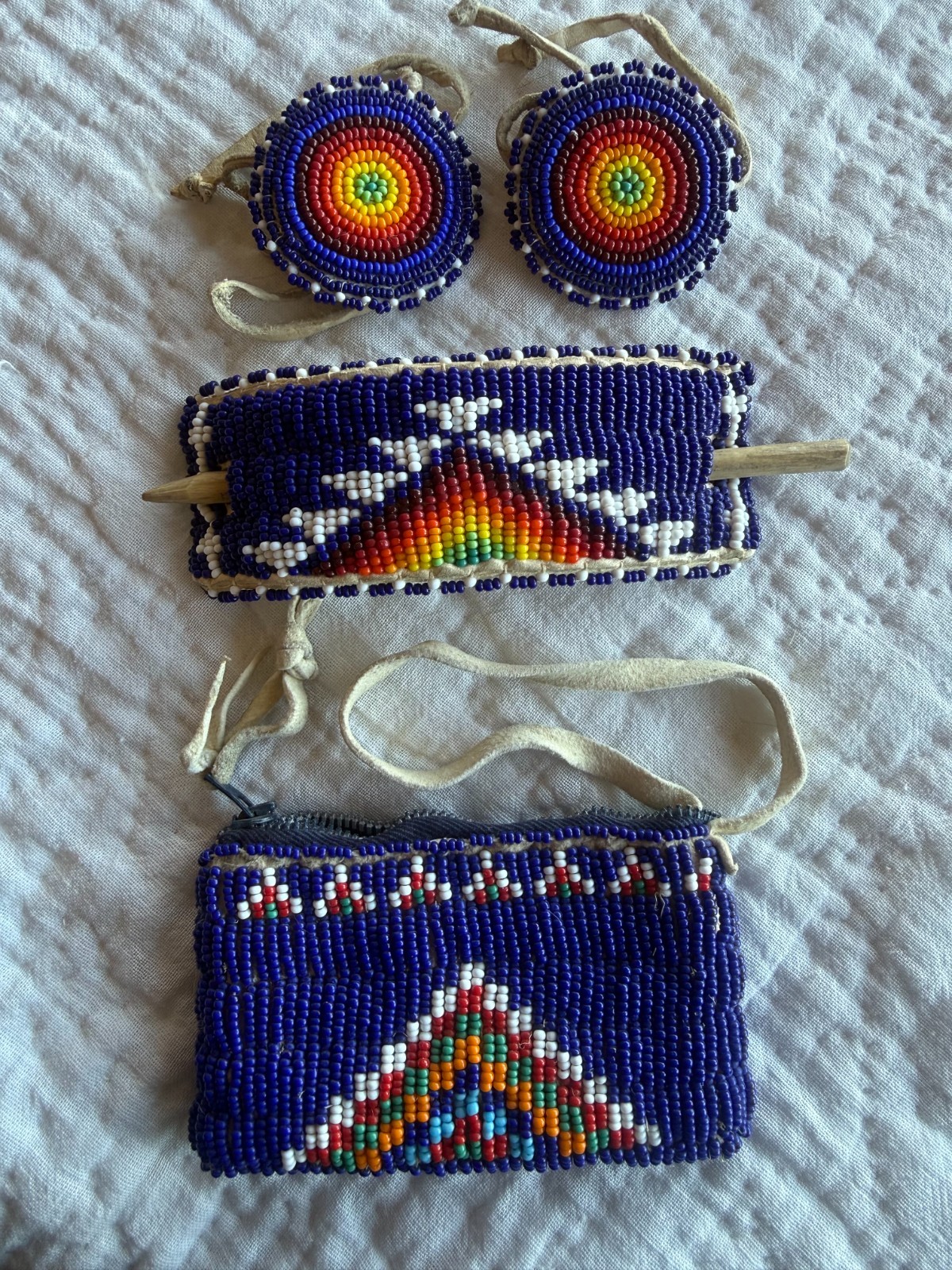 Original, authentic Lakota Sioux Lazy Stich Items