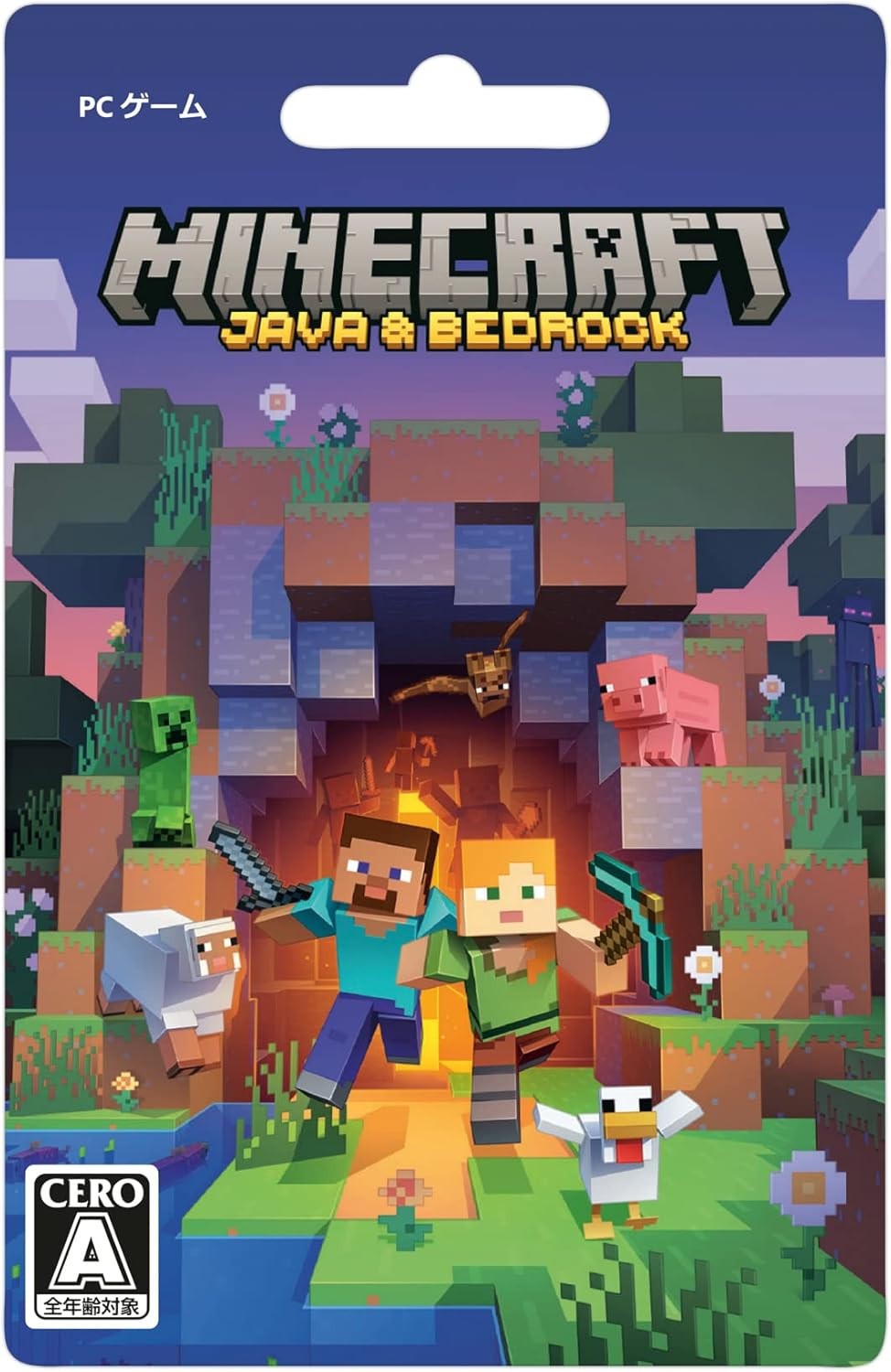 Minecraft: Java & Bedrock Edition for PC [Physical Version] [Region Free]