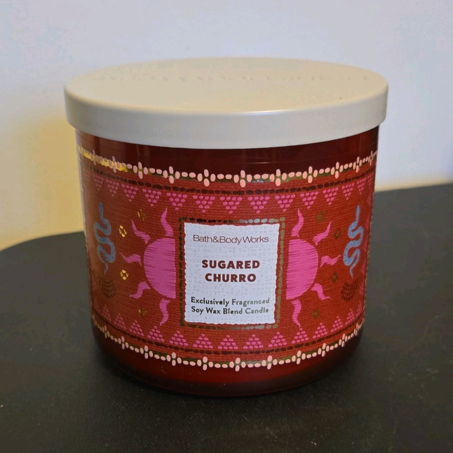 Bath & Body Works Sugared Churro Scented Candle 14.5 oz Multiple Wicks