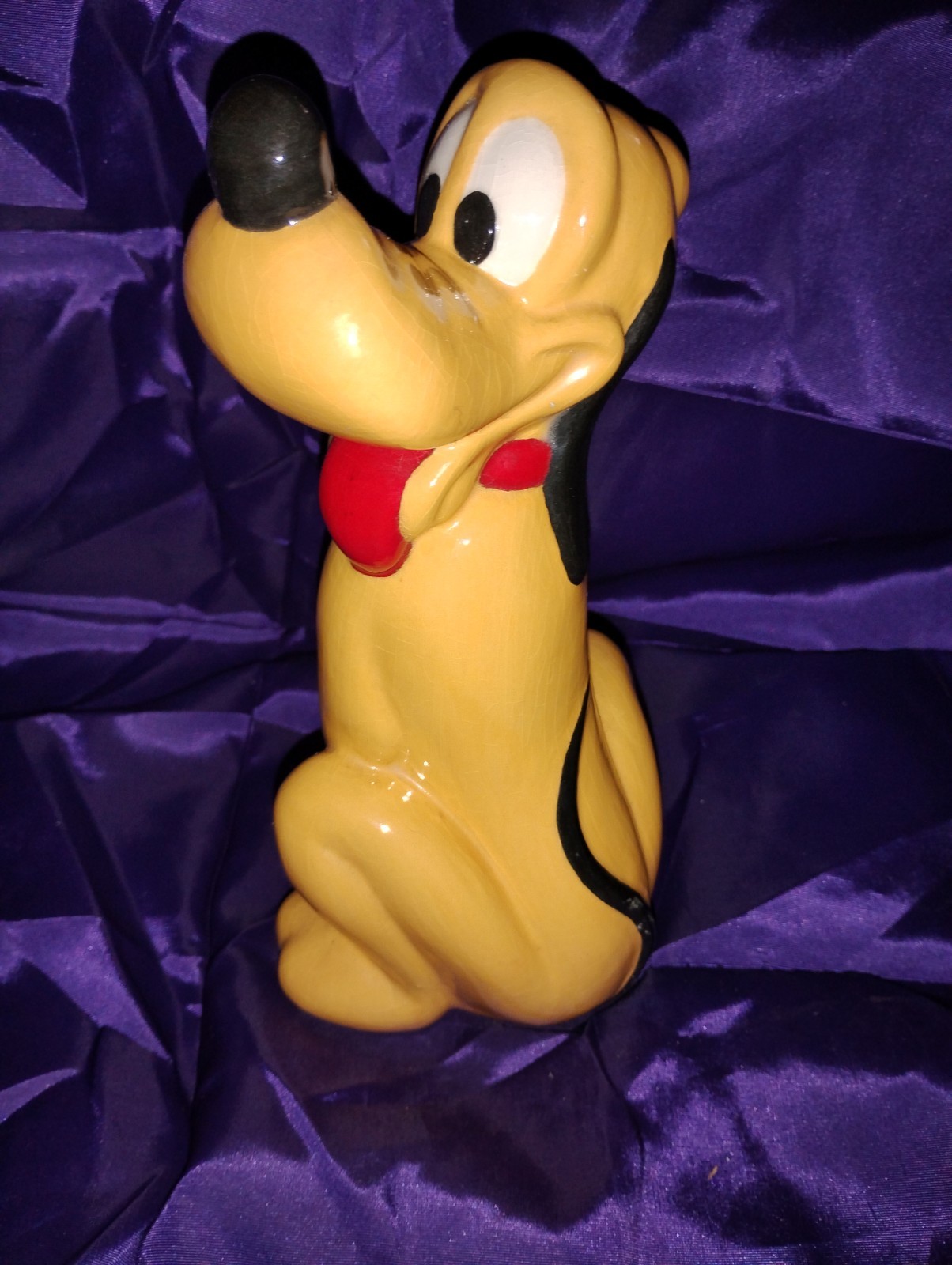vintage Disney Pluto ceramic figurine