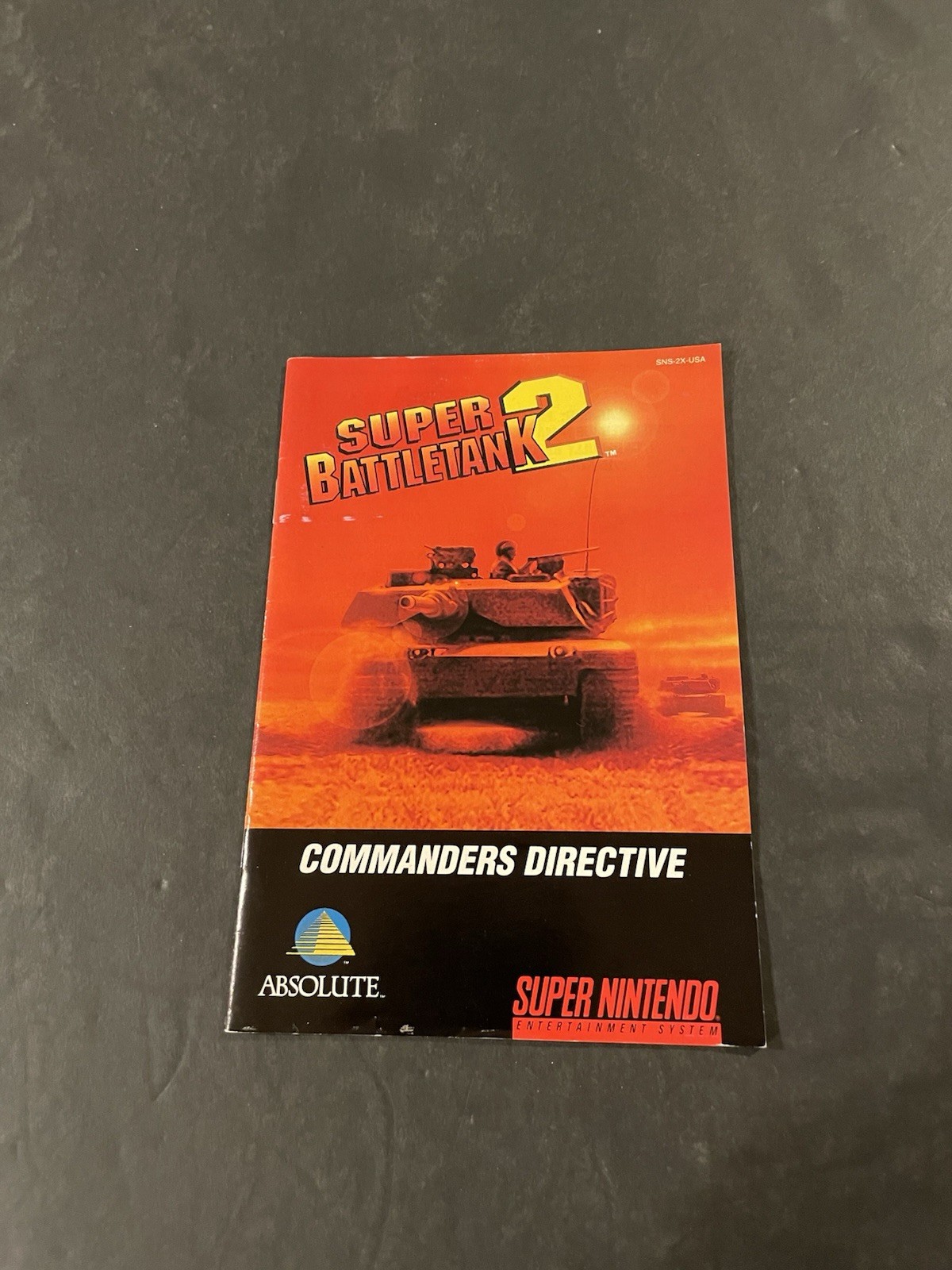 super battletank 2 snes manual