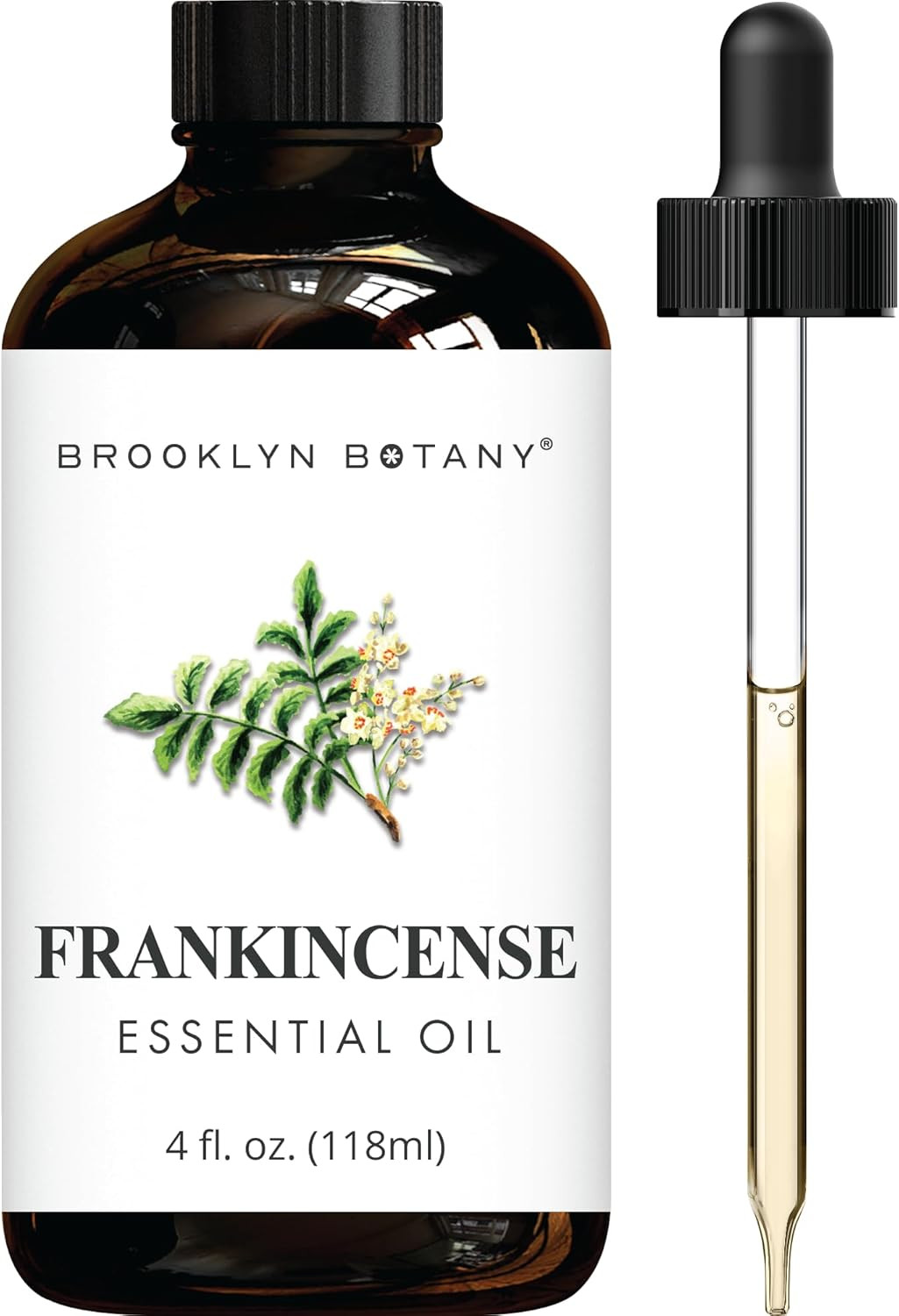 Frankincense Essential Oil - Huge 4 Fl Oz - 100% Pure and Natural - Premium Grad