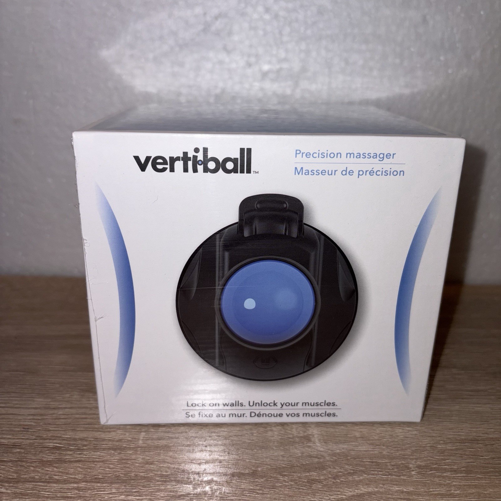 Vertiball Muscle Precision Massager Ball Pain Relief Mobile Mounting System