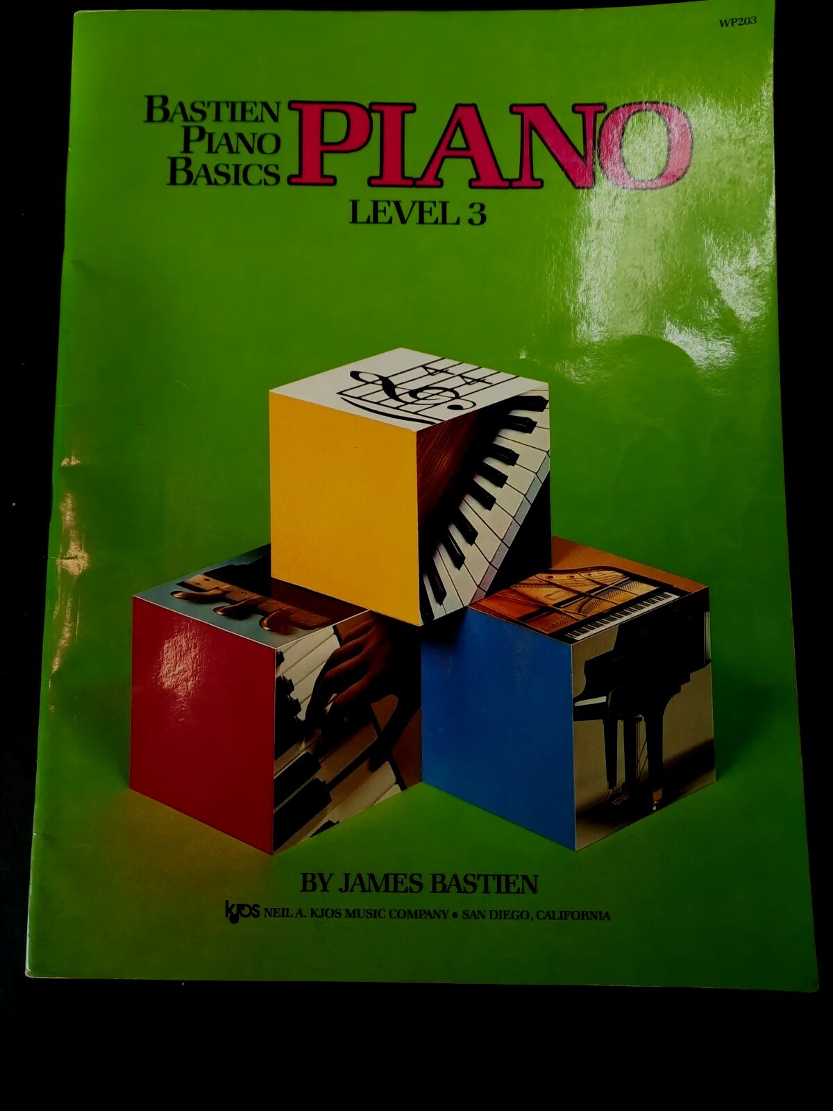 Bastien Piano Basics  Piano Sheet Music Level 3   James Bastien  1985  WP203
