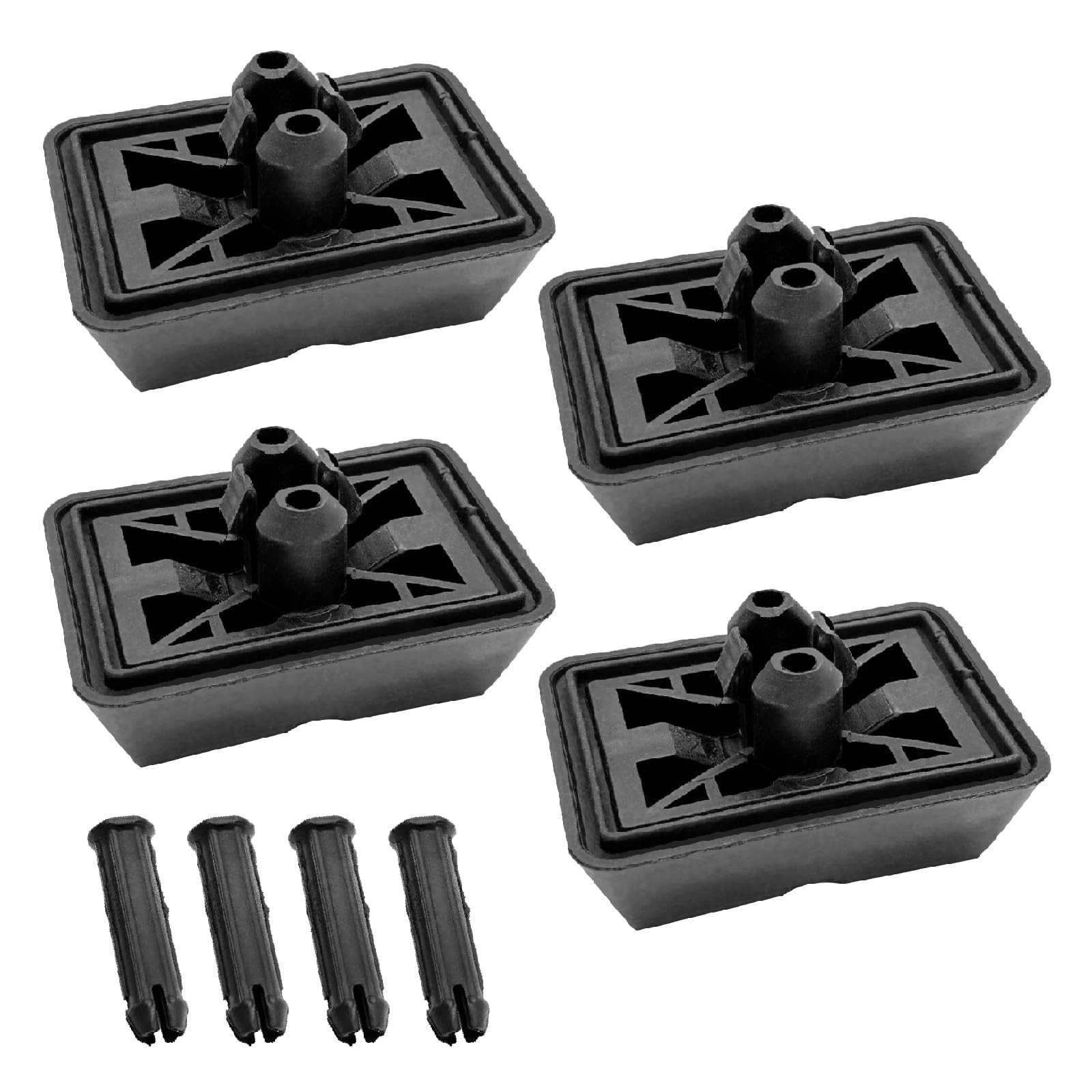 4-Pack Jack Pad Adapters (51718268885) - Under Car Jack Support Lift Compatib...