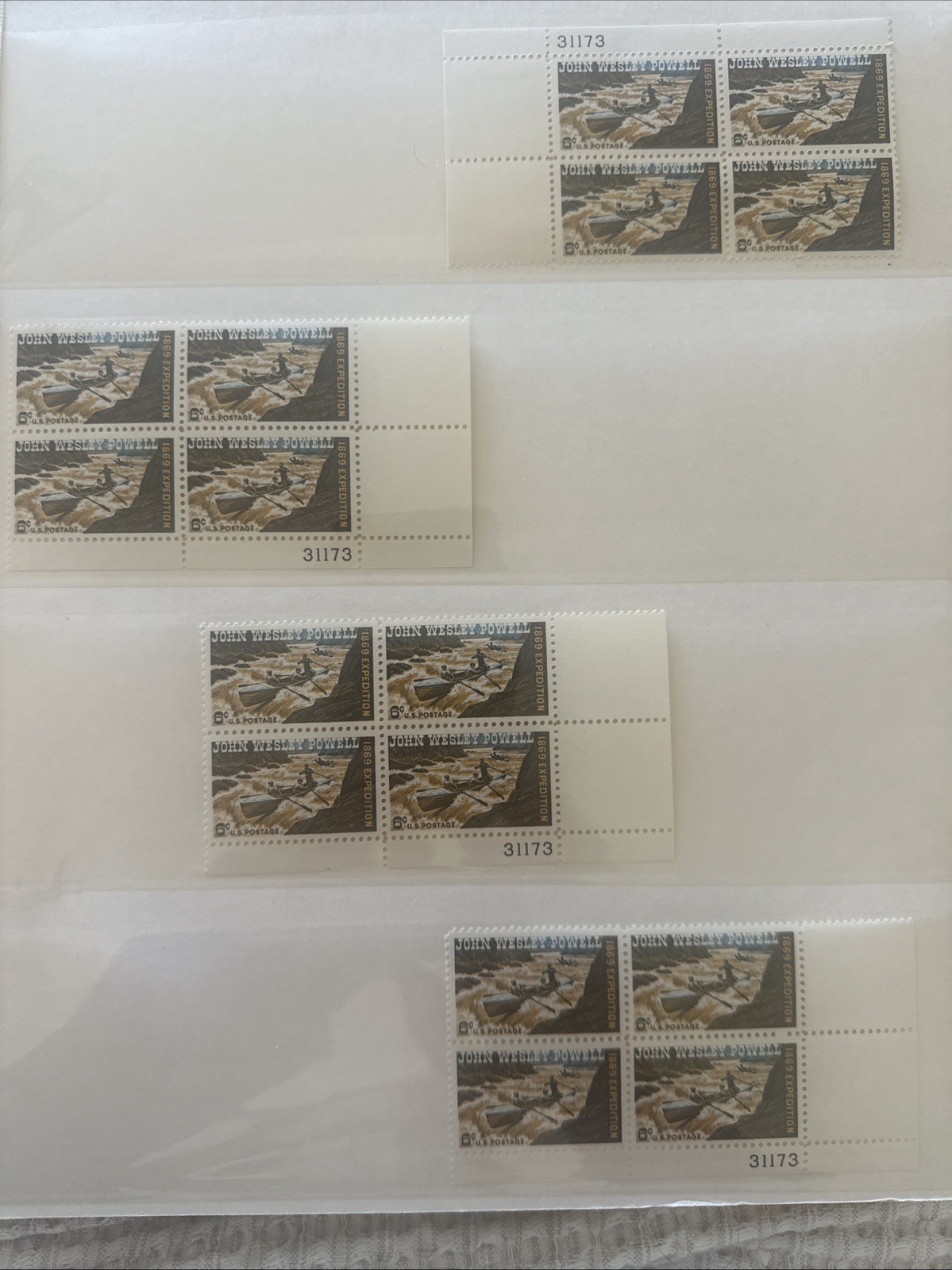 US Stamps Collection - Lot Of Plate Blocks MNH - FV $51 1960-1970 All Usable VTG