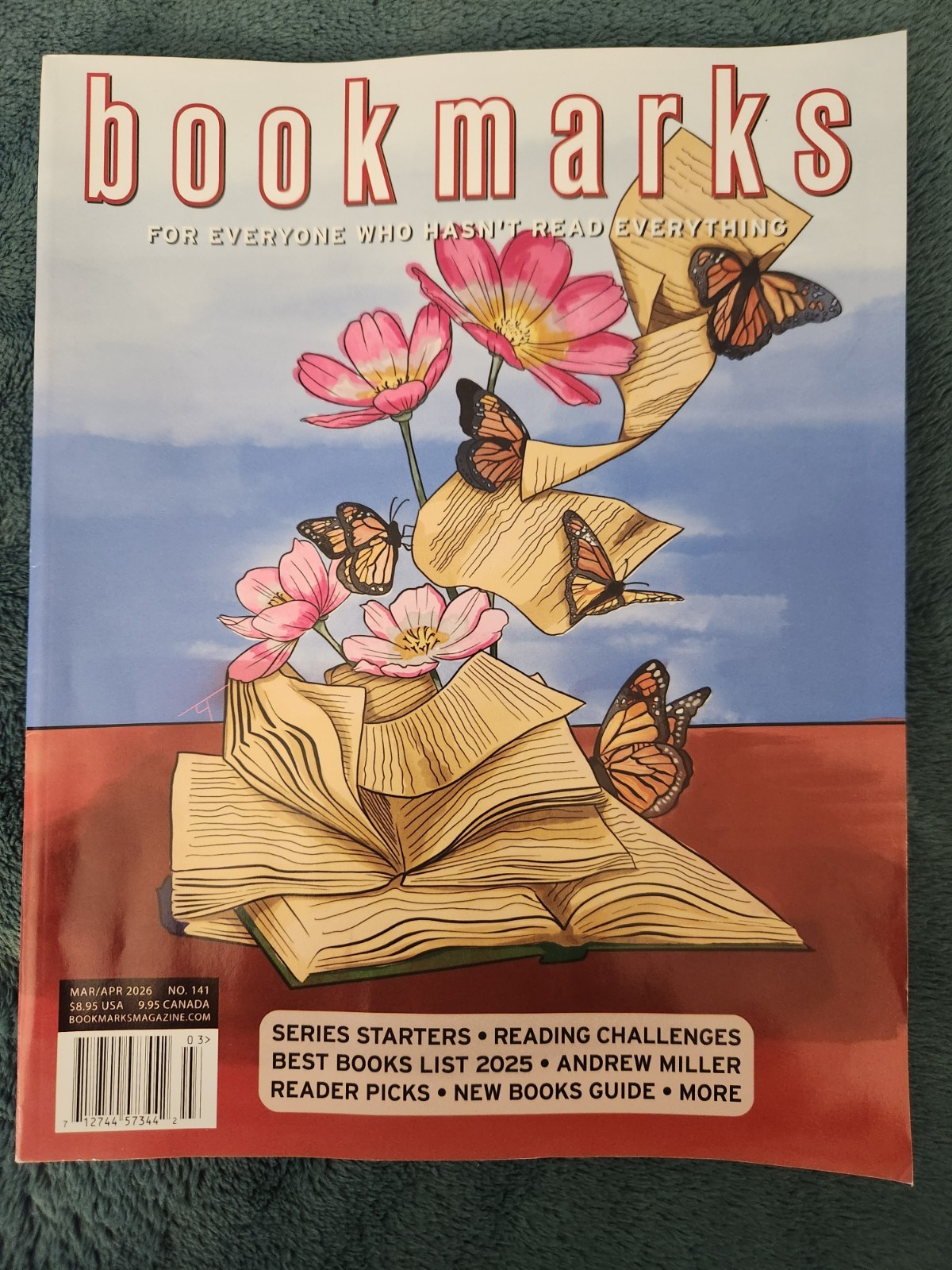Bookmarks Magazine Mar/Apr 2026 Best Books List 2025 Series Starters  No 141