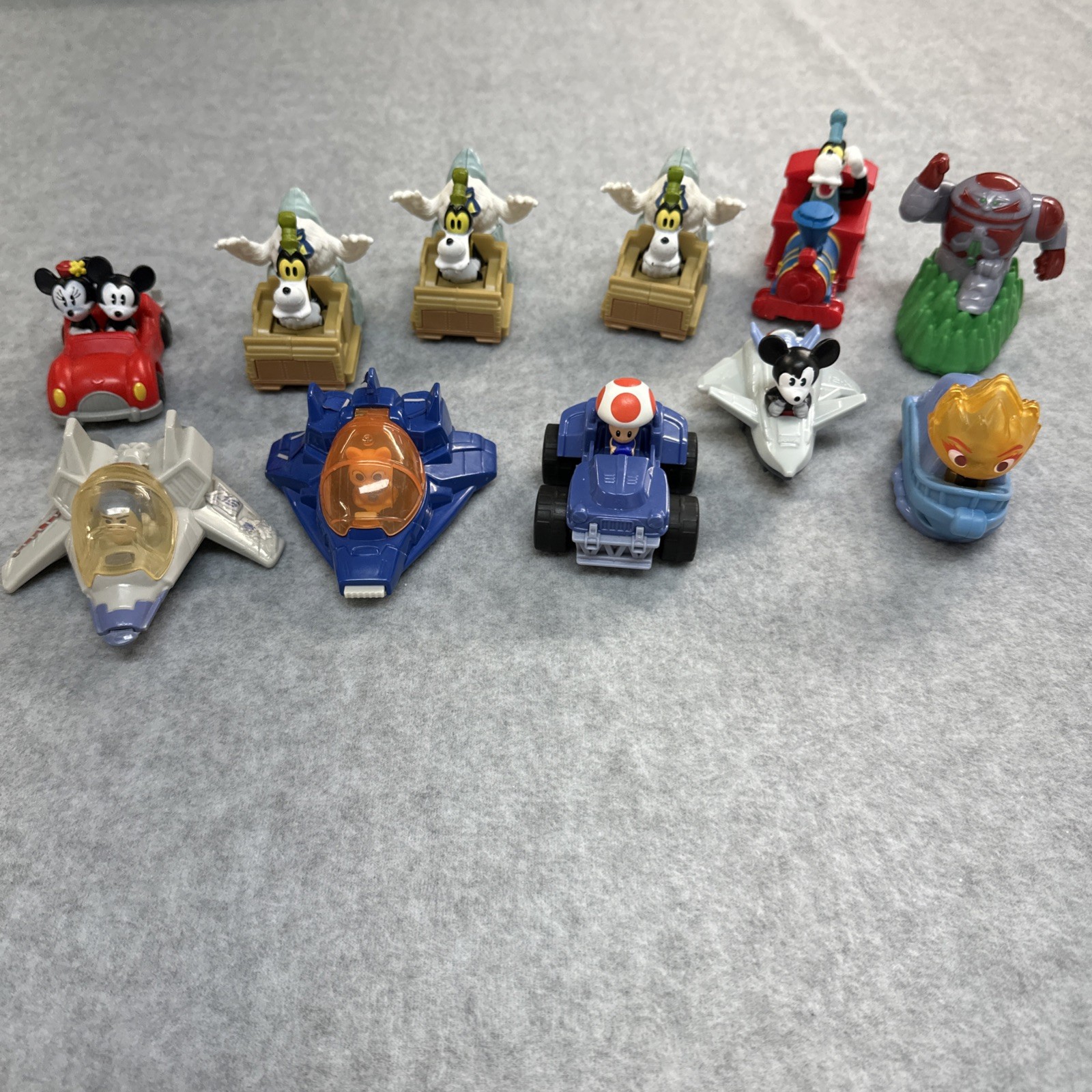 2020 2021 2022 McDonald’s Disney Pixar Sega Happy Meal Toys Lot Of 11