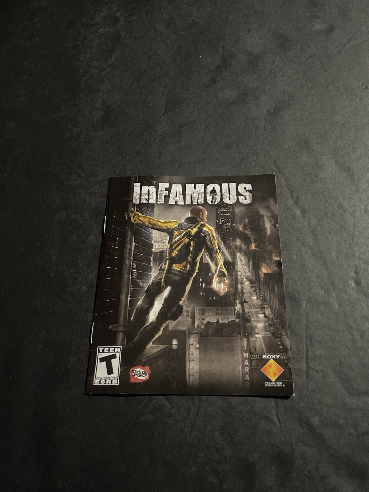 Infamous ps3 Manual Only