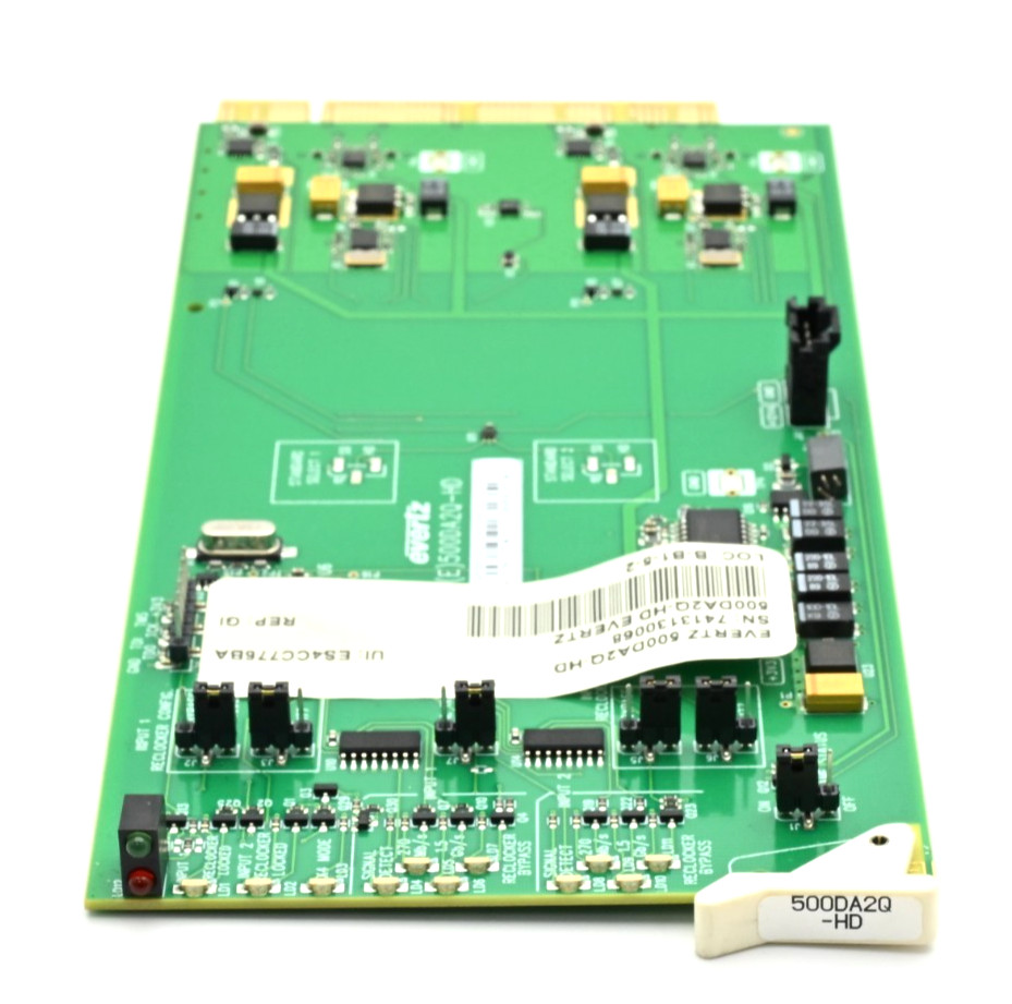Evertz 500DA2Q-HD HD/SD SDI Dual Reclocking / Non Dist Amplifier (2-1x4)