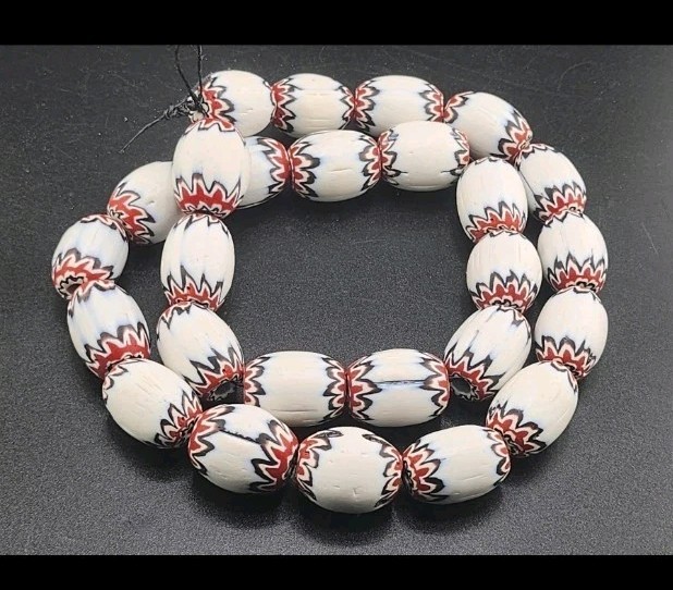 Vintage African Beads Lot 0f 6 Strings