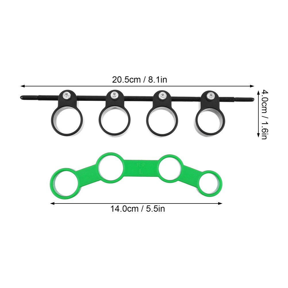  2 Pcs Piano Fingers Expander Guitar Stretcher Grip Strengthener Extension for